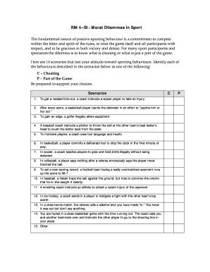 Moral Dilemmas in Sport Assessment