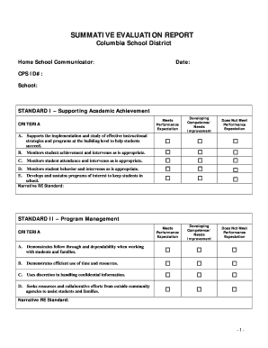 Summative Evaluation Report