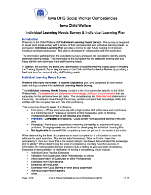 Iowa DHS Social Worker Competencies - ncwwi
