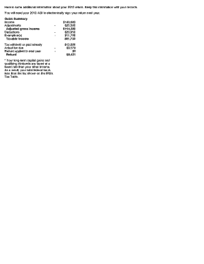 2013 Form 1040 US Individual Income Tax Return