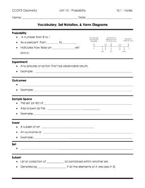 Geometry Probability Notes