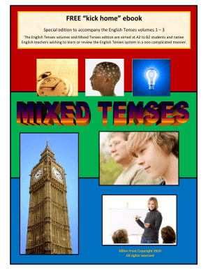 English Tenses Exercise Book