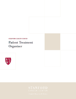 Stanford Cancer Center Patient Treatment Organizer
