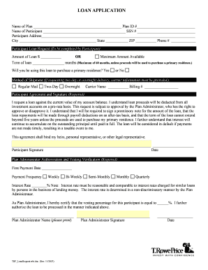Loan Application Form
