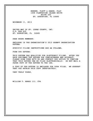 IRS Form 990 2012
