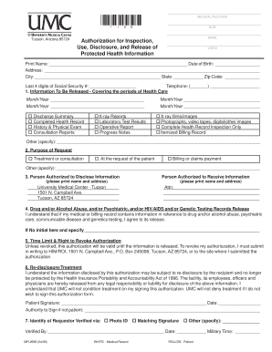 Authorization for Release of Medical Records