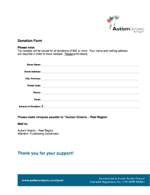 Donation Form