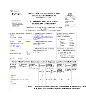 SEC Form 4 Beneficial Ownership