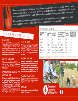 IAWF Membership Application Form