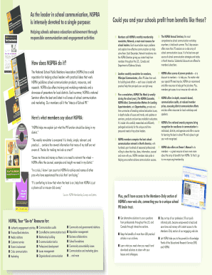 NSPRA Membership Application Form