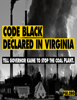 Petition to Stop Coal Plant in Virginia