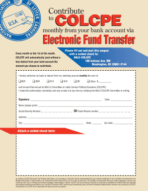 COLCPE Contribution Authorization Form