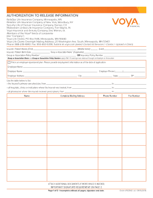 Authorization to Release Medical Information