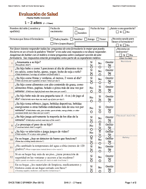 Evaluación de Salud