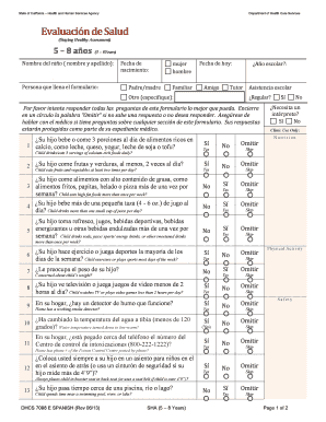 Evaluación de Salud