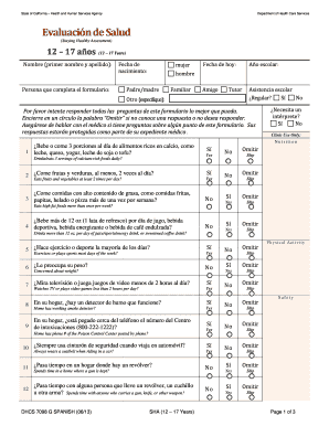 Evaluación de Salud