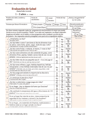 Evaluación de Salud