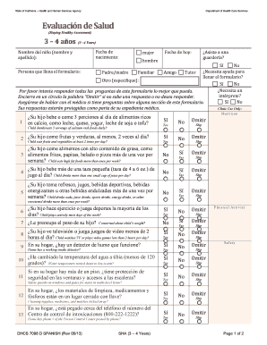 Evaluación de Salud