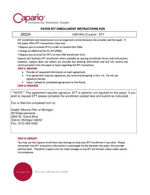 Health Alliance Plan Direct Deposit Application