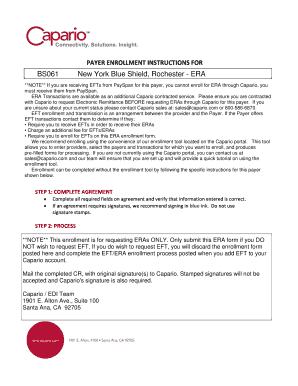 Payer Enrollment Agreement