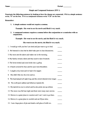 English Grammar Homework Worksheets