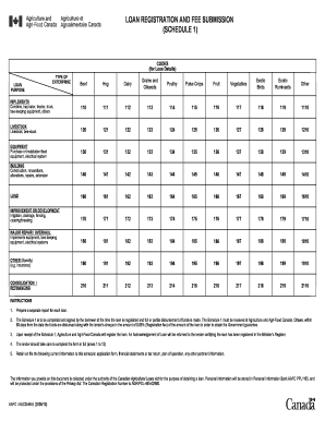 Loan Registration and Fee Submission Form