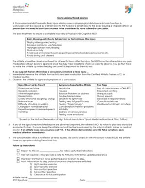 Concussion Management Protocol