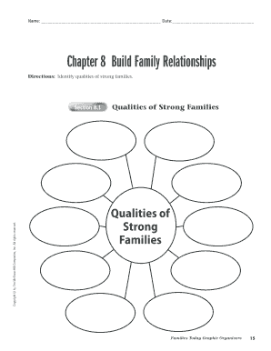 Family Relationships Worksheet