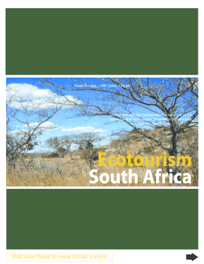 Ecotourism South Africa - Cornell University - courses cit cornell