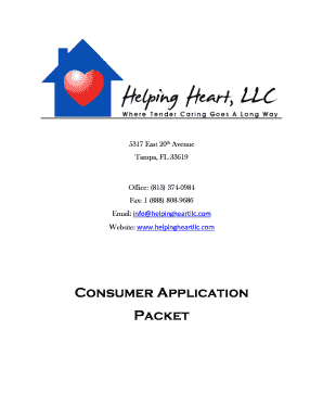 Consumer Application Packet