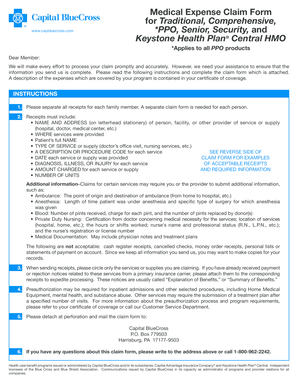Medical Expense Claim Form