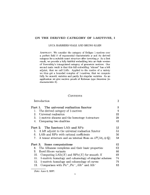 Employment contract definition - ON THE DERIVED CATEGORY OF 1-MOTIVES I bb - Mathematics - math uiuc