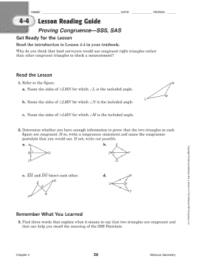 Geometry Lesson Reading Guide