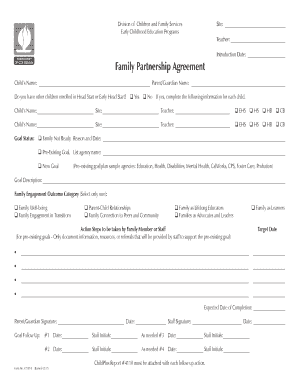 Family Partnership Agreement