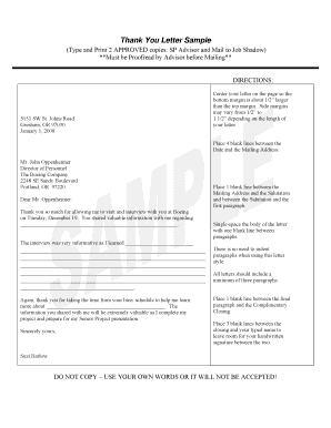 Thank you letter sample - dvsc online application form date