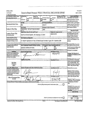 Public Financial Disclosure Report