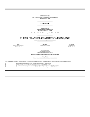 Form 8-K Current Report