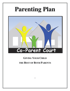 Parenting Plan Agreement