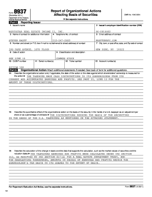 IRS Form 8937