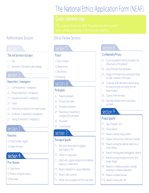 National Ethics Application Form
