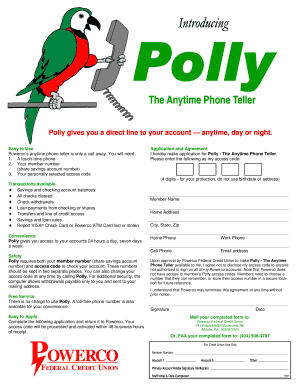 Polly Anytime Phone Teller Application