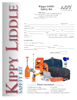 USRowing Equipment Order Form
