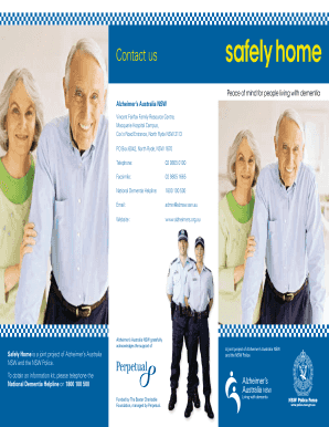 Safely Home Application Form