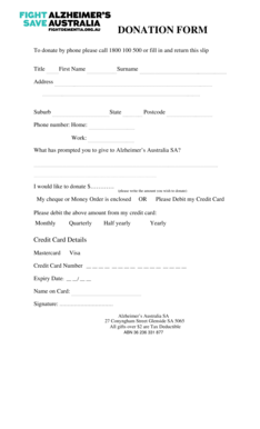 Donation Form