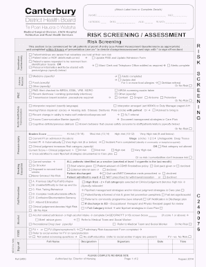 Patient Assessment Questionnaire