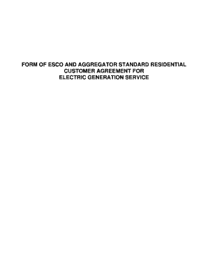 Long Island Choice Program Residential Customer Agreement