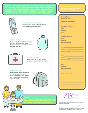 Family Communication Plan