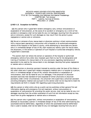 Fillable Online MICHIE'S HAWAII REVISED STATUTES ANNOTATED Fax Email ...