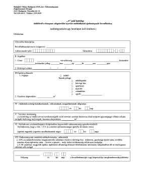 Hungarian Vacation Home Property Tax Declaration