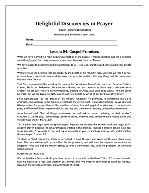 Prayer Lessons in Creation Study Guide